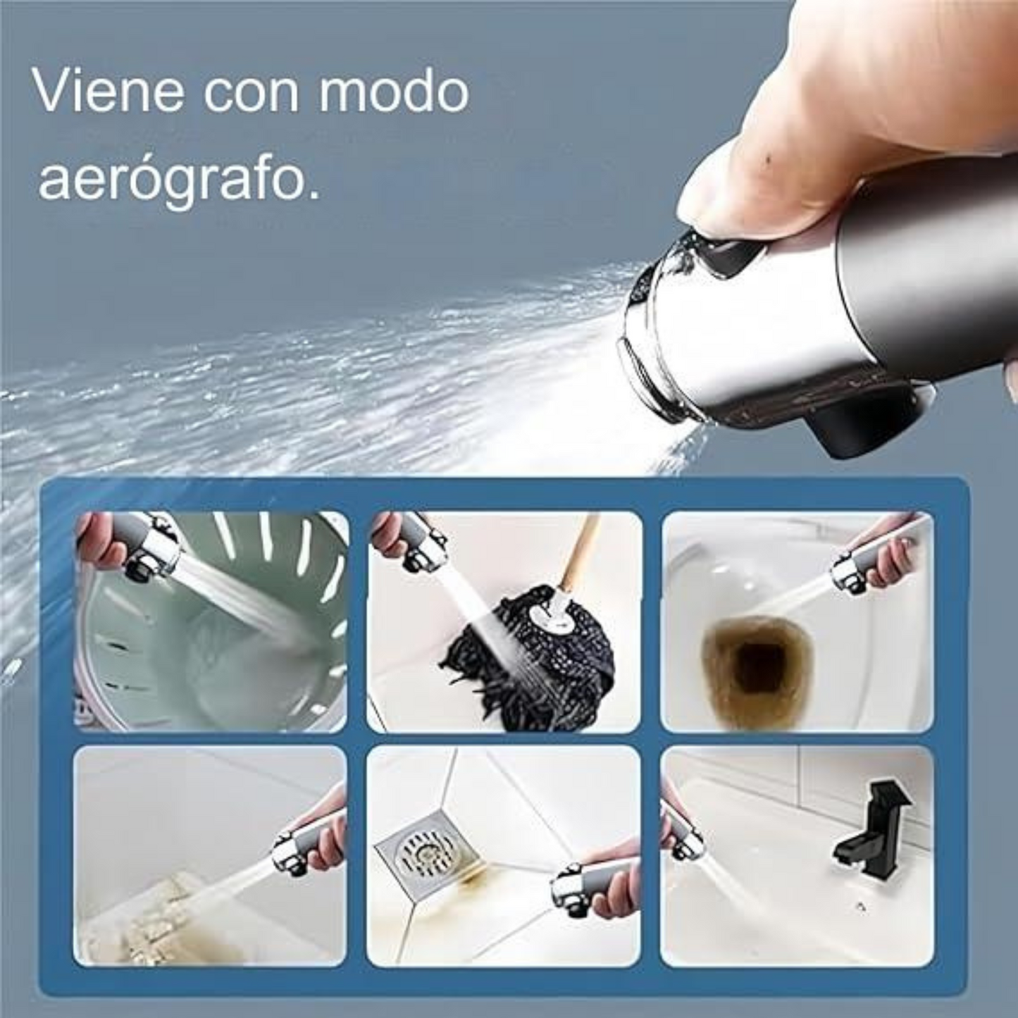 Ducha de Alta Presión con Filtro - (3 Filtros ¡GRATIS!)