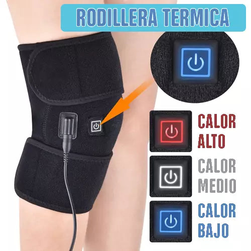 Premium Heated Knee Brace for Pain Relief and Therapeutic Compression