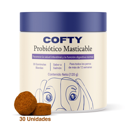 Premium Canine Probiotic Chews: Boost Digestion, Immunity, and Overall Dog Health