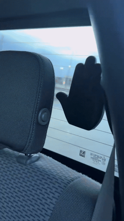 Luz de Gestos Divertida para Coche